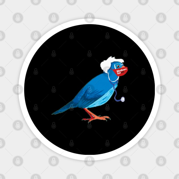 Birdie Sanders Magnet by Shelly’s